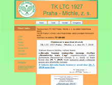 Tablet Screenshot of ltcmichle.cz